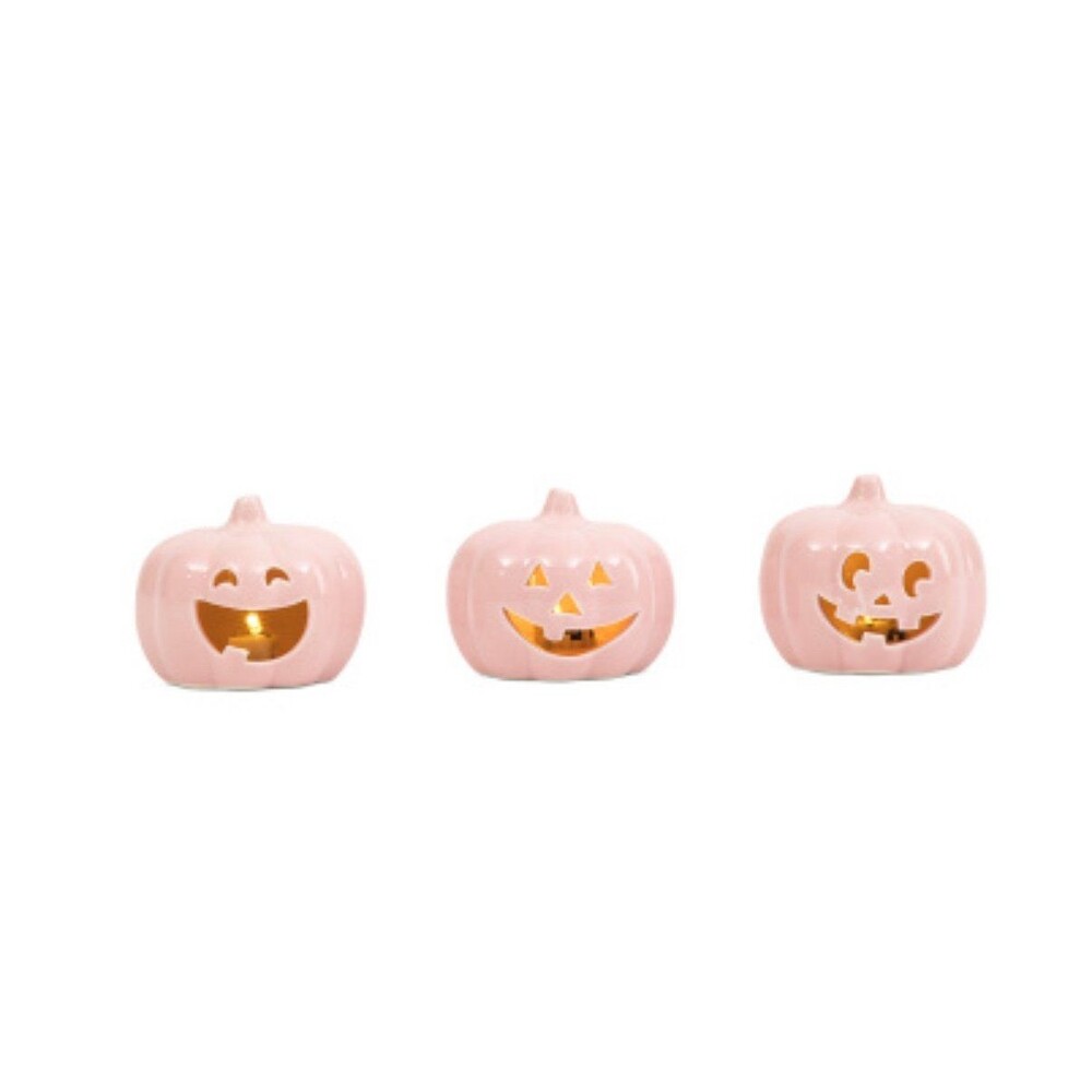 Summerween Martha Stewart Pink Pumpkins